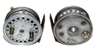 REEL: Early Hardy The Triumph alloy drum casting reel, 3.75