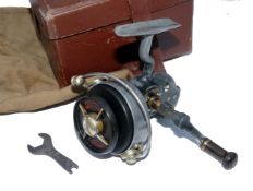 REEL: Hardy Altex No.1 Mk1V trout spinning reel, manual bail arm, LHW folding handle, ebonite spool,