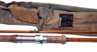 ROD: Hardy The Marksman 8'3" 2 piece Palakona spinning rod, No.H26979, low bridge guides whipped
