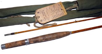 ROD: Hardy CC de France 8' 2 piece Palakona trout fly rod, tip 3