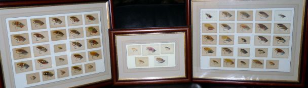 KELSON LAND & WATER SALMON FLIES: Rare fine collection of 53 Kelson Land and Water Series