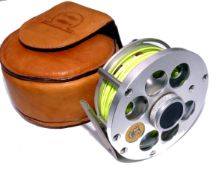 REEL: Ari T'Hart Round 2 high tech alloy fly reel, 2.75" drum with counterbalanced handle, brake