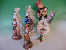 A Collection of Ceramic Figures