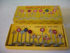 Dinky Toys International Road Signs No. 771. Boxed