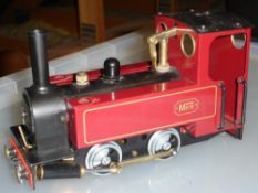 An MSS Live Steam Tank Engine 8 ½" long. Unused