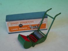 Dinky Supertoys A lawn mower No. 751. Boxed