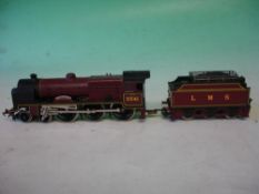 Hornby "00" Gauge A locomotive and tender Duke of Sutherland, running number 5541. Near mint. No