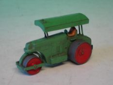 Dinky Toys An Aveling-Barford Roller in mid-green with red wheels. No box