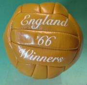 1966 England Winners Leather unused football in very condition