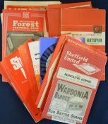 Collection of Sheffield United football programmes from 1950s onwards, good 1960s content and some
