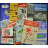 1963/64 Leicester home football programmes including v West Ham United (FL Cup semi-final),