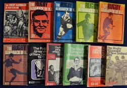 11x New Zealand Rugby Almanacks from 1967-1978 – missing ’76 otherwise all with original wrappers