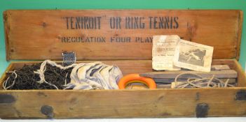 Scarce “TeniKoit or Ring Tennis” boxed game c.1923 – for use either outside or inside comprising