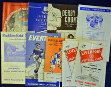 Collection of Liverpool football programmes mainly 1960s homes with away issues 1961/62 Everton (