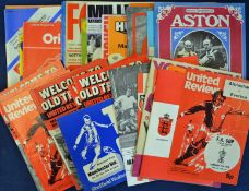Manchester United football programmes, Division 2 season, for 1974/75 full season collection with
