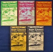 5x New Zealand Rugby Almanacks from 1946-1950 – “The Record of All First – Class Matches” each
