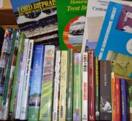 Collection of cricket books (22) - to include “Cricket Big Day out-the Benson & Hedges Cup 1972 to