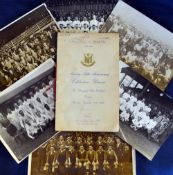 1940s Swansea Rugby Club collection of ephemera and photographs – to incl 1949 75th Anniversary