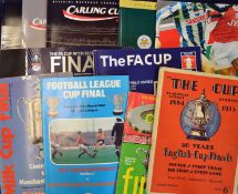Selection of FA Cup Finals & Semi-Finals & League Cup Finals mainly modern also includes 1933 “The