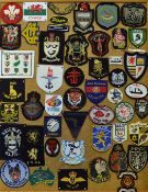 Nice collection of rugby club embroidered crests featuring a mixed variety of clubs such as Wales,