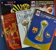 World Club Finals Toyoto Cup football programmes 2001 Bayern Munich v Boca Juniors, 1997 Borussia