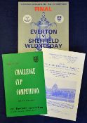 1966 FA Cup Final football programme plus official cup rules booklet and Eve of the Final Rally