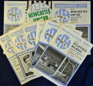 Selection of Manchester City European programmes 1969/70 Bilbao, Academica, Schalke, also Manchester
