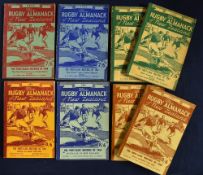 8x New Zealand Rugby Almanacks from 1961-1966 – incl 2x ’63 and 2x ‘66 - all with original pictorial