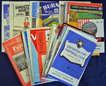 Collection of football programmes some 1950s, most 1960s, covering many clubs and involving a good