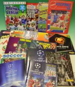Impressive collection of football sticker albums which are all complete with the stickers inserted