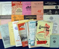 Assorted selection of Cycling programmes from 1955 onwards to include 37th Meeting of Champions 10/