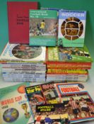 Selection of football books mainly annuals and including Topical Times 1961/62 to 1978 inclusive),