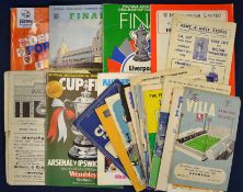 Collection of Football Programmes including Euro ‘96 programme Denmark v Portugal plus itinerary and