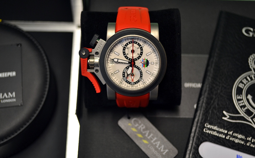 Rare Graham London Official RBS 6 Nations Time Keepers Sponsors Referee Match Watch. Rare Graham - Image 10 of 16