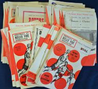Collection of Doncaster Rovers football programmes from 1950s onwards, good 1960s content and some