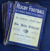 Collection of 1923/1924 “Rugby Football - A Weekly Record of The Game” magazines from the first