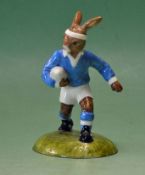 Royal Doulton “Bunnykins Rugby Player” bone china figure ltd ed no 18/1000 handmade and painted
