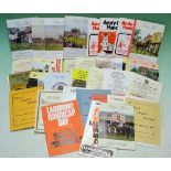 Collection of Horse Race Meeting racecards from 1950s onwards including Beverley, Catterick