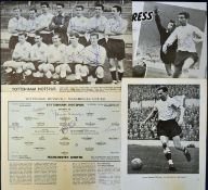 57x Tottenham Hotspur Autographs from the early 1960s mainly magazine photos and including Cliff