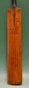 Cricket Bat: A Quaiffe and Lilley “Xylonite Driver” autograph cricket bat – full size bat c/w