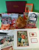 Arsenal football memorabilia including ‘Arsenal – A history from 1930’ book by Historic