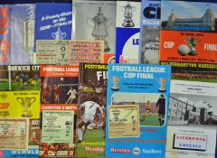 Football programme collection including 1964/65 Liverpool v Chelsea (FAC S/F), 1967/68 Everton v