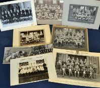 Interesting selection of c.1920s School rugby team photographs including 3x Worcester Royal