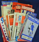 Selection of 1960s football programmes featuring league and cup matches, worth a good sort F-G (