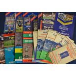 Selection of 1948-1984 Rugby League Cup Final programmes featuring Bradford Northern v Wigan 01/05/