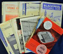 Collection of early 1960s football programmes mainly league issues and including a good selection of