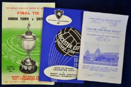 1964 FA Cup Final Eve of the Final Rally football programme, 1963/64 Leicester City v West Ham Utd