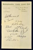 1938 England Cricket XI v Australia Autographs. 1938 England Cricket XI (v Australia) signed