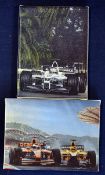 2x Formula One canvas prints of Jensen Button ‘From the Shadows’ in the BMW Williams and Arrows