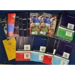 Collection of Scotland Five Nations and touring sides rugby international programmes from 1953